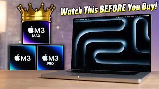 M3 vs M3 Pro vs M3 Max - New MacBook Pro Buyers Guide