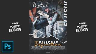 Elusive Poster Design - Tutorial Photoshop CC 2023