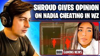 SHROUD Gives Opinion on NADIA Cheating in Warzone - BBB Gaming News