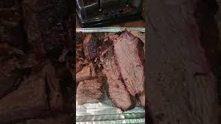 beef short ribs and brisket