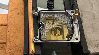 How to test a carburetor overflow tube for leaks Harley-Davidson Keihin CV40 pumper carb