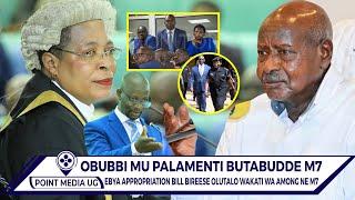 EKYABADDE MU PARLIAMENT SPEAKER AMONG ATABUKIDDE M7 LWA KUYITA PALAMENTI ABABBI KU BYA BUDGET.