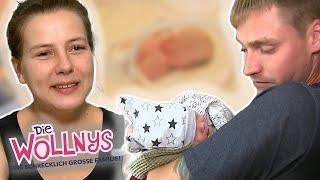 Spannung im Kreißsaal Sarafinas Baby ist endlich da   Folge 289  Die Wollnys  RTLZWEI