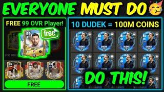 3 Tips to get Free 99 OVR Players 10 DUDEK = 100M Coins  Mr. Believer