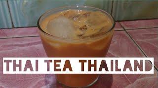 Cara Membuat Minuman Thai Tea  minuman Thailand