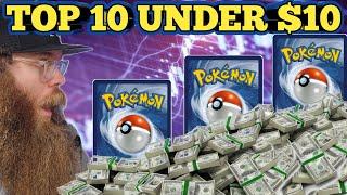 TOP 10 Pokémon Cards To Invest In Under $10 BUY NOW?