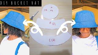 How to cut and sew a bucket hat beginners friendly tutorial