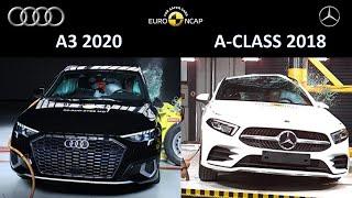 2020 Audi A3 vs 2018 Mercedes-Benz A-Class  Crash-test comparison