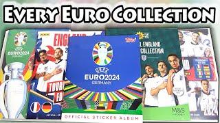 EVERY EURO 2024 COLLECTION ALBUM & BINDER UPDATE 5 Sticker & Card Collections  Topps & Panini