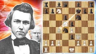 One of The Greatest Chess Games Ever Played - Morphy vs Anderssen 1858 game 9