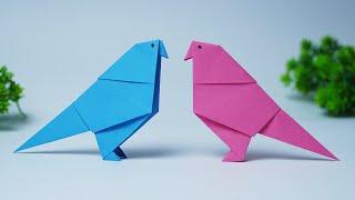 How to Make an Origami Bird - Paper Bird - Easy Origami Instructions