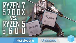 Ryzen 7 5700X vs. Ryzen 5 5600 8-Cores vs. 6-Cores For Gaming