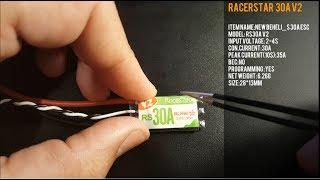 Racerstar RS 30A V2 ESC  Review and Noise Testing