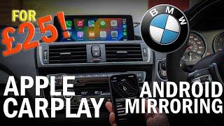 Installing the cheapest Apple CarPlay I found to my BMW  4K