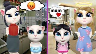 Bad Mom vs Good Mom  My Talking Angela 2