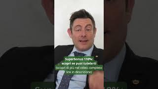 Superbonus 110% Sicuro di Poterti Tutelare? #avvocato #superbonus #superbonus110