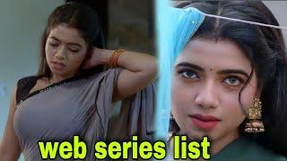 #WebSeries Actress Rekha Mona Sarkar Top 10 Web series list  Movies 4u