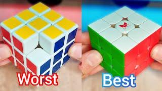 WORST to BEST Rubiks cube