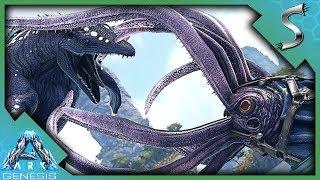 MAX LEVEL TUSOTEUTHIS TAMING AND X-MOSA BREEDING - Ark Genesis DLC Gameplay E32