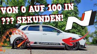  0 auf 100 kmh ️ Wie SCHNELL ist der Hyundai I30N PERFORMANCE WIRKLICH? 