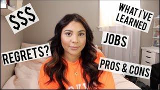 MY FIRST YEAR AS A HAIRSTYLIST  First jobs How Much Money I Make Pros & Cons