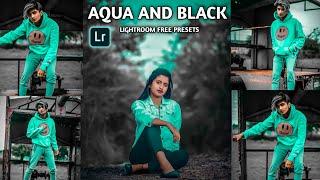 Lightroom Mobile Preset  Aqua And Black Colour Tone Presets  Lr Preset Editing Tutorial