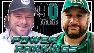 Teasers Pleasers and Power Rankings with Zach Pitcher  90 Degrees Episode #10