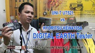 Digital Earth Tester UNI-T UT521 vs KYORITSU KEW4105A