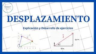 Desplazamiento - ejercicios resueltos