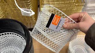 Slide 2 Dollar Store baskets on a paper towel holder BRILLIANT