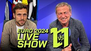 1vs1 - EURO 2024 LIVE show ep. 4 Italia eliminata disastro azzurro
