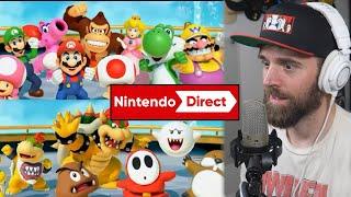 Nintendo is Actually BRINGING THE HEAT  nintendo direct reaction