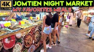 Here is my 6 favorite meals at Jomtien Night Market   What is your favorite one   2024 Pattaya TH