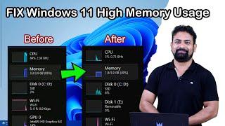 FIX Windows 11 High Memory Usage  How to Fix 100% CPU Usage Windows 11  High Ram Usage