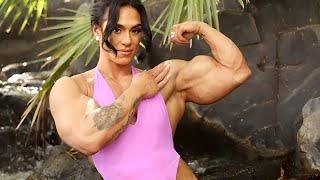 Massive Biceps Kristina Nicole and Andrea Rogers Woman bodybuilder