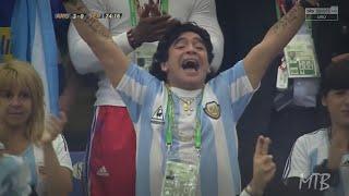 Maradona Crazy Reaction to Messis World Cup DEBUT  