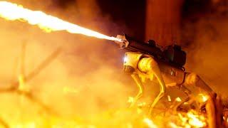 The Robot Dog With A Flamethrower  Thermonator