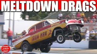 Old School Gasser Drag Racing Meltdown Drags Byron Dragway