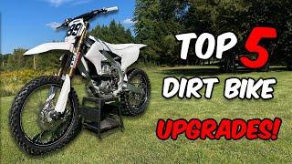 Top 5 MUST HAVE Dirt Bike Upgrades