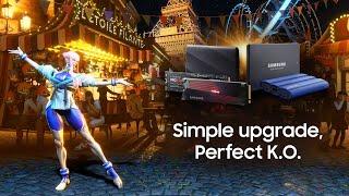 Samsung SSD x Street Fighter 6 Simple upgrade perfect K.O.