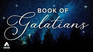 Fall Asleep Listening to Galatians - Calming Audio Scripture Dark Screen