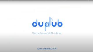 Introducing DupDub -The AI Voice Studio creates voiceovers for your video easily and quickly.