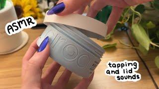 ASMR Lid Sounds & Loose Lid Tapping No Talking