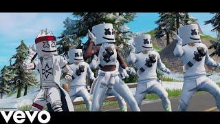 Marshmello  VIBR8 Official Fortnite Music Video Maximum Bounce Emote  @marshmello