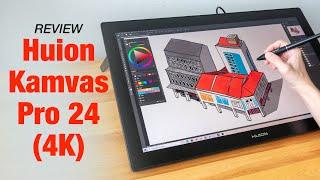 Review Huion Kamvas Pro 24 4K