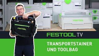 Transportsystainer und ToolBag Festool TV Folge 269