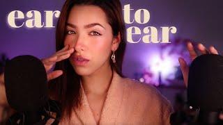 ASMR Ear-to-ear Whispers For a Quick Sleep