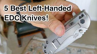 5 Best Left Handed EDC Knives in 4k UHD