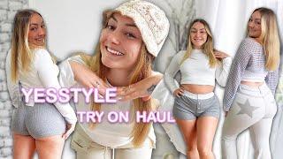 TRY ON HAUL  BOOTY Shorts Denim + More YESSTYLE