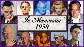 In Memoriam 1950 Famous Faces We Lost in 1950